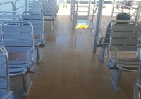 Aluminium Ferry Beach stonegrip Flaked floor